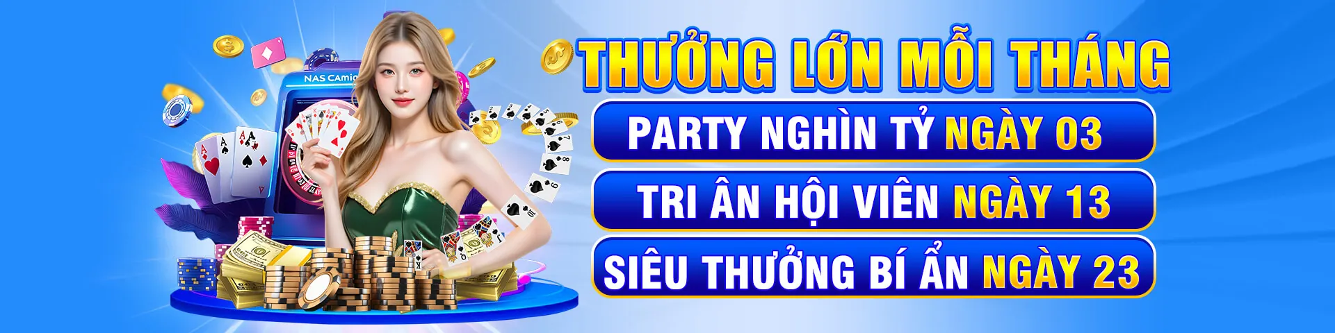 Sòng bạc trực tiếp st666 win với bàn Baccarat và Roulette